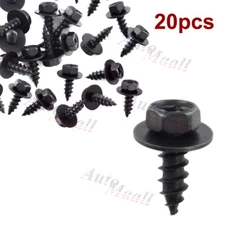 20x Bumper Engine Transmission Splash Shield Cover Rivet Clip Bolt Screw for BMW