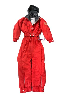 Vintage Primrose OBERMEYER Girls Snowsuit One Piece SKI SUIT Size 10 Petite 