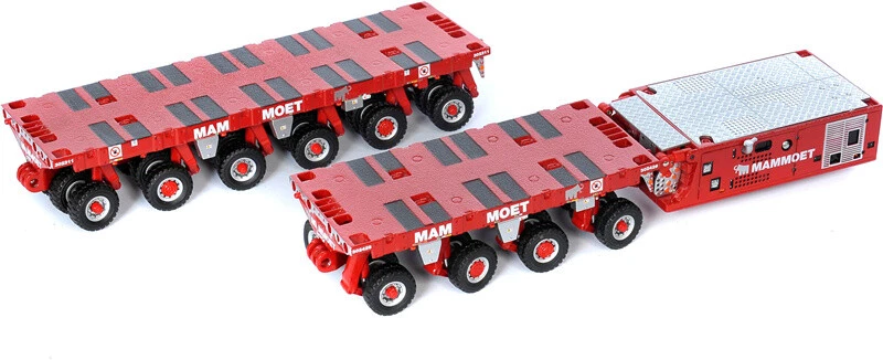 Mammoet SPMT SET 6 + 4 + PPU 1/50 DIECAST Truck Pre-built Model