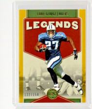Eddie George 2022 Legacy Legends Insert Yellow Parallel /150 Titans Ohio State
