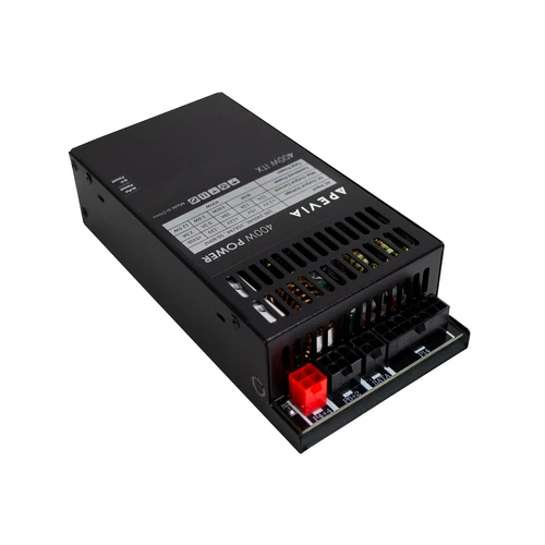 Apevia ITX-PFC400W Mini ITX/Flex ATX/ 1U 400W Fully Modular Power Supply