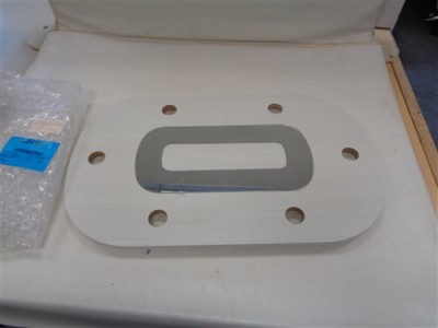 HYDRASPORT 53 CC OVERHEAD LIGHT PANEL WHITE W/ MIRROR 36'' X 22 1/4'' MARINE BOAT