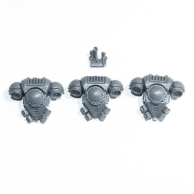 GAMES WORKSHOP Mochilas Warhammer 40K Black Templars Crusader Squad x 3 [Bits]