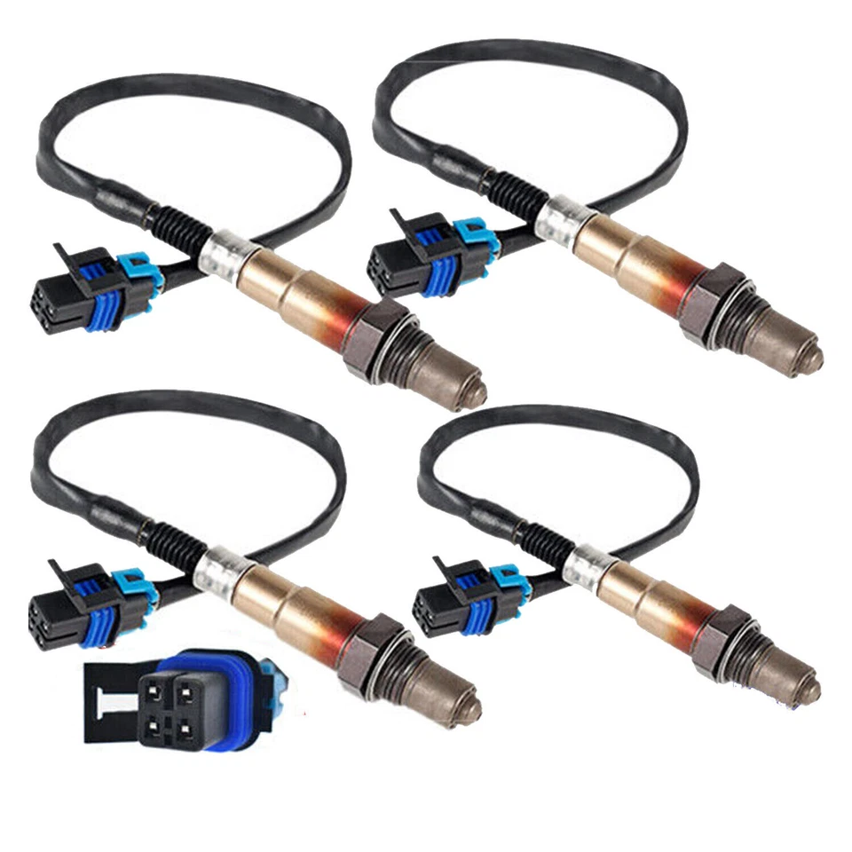 4X Oxygen Sensor Fit For Cadillac XTS 2013-2019 3.6L 2014-2019 3.6L Turbocharged Foto 4 de 4
