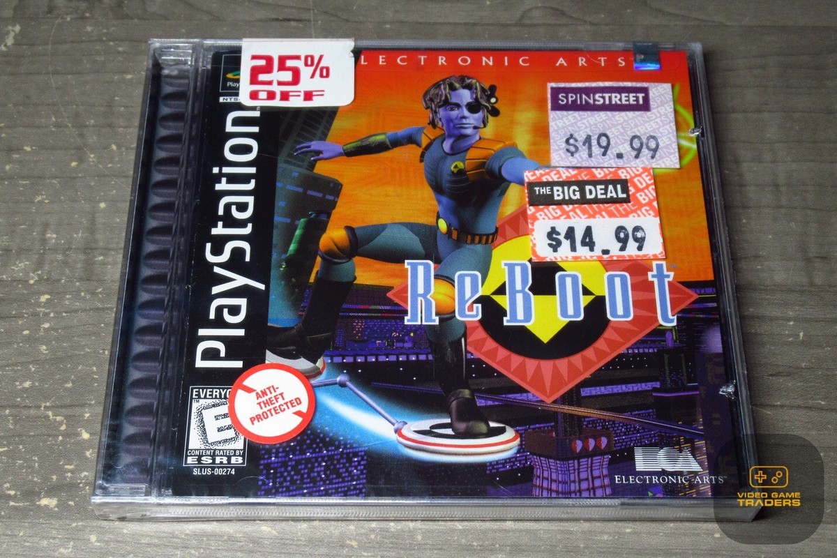 ReBoot (PlayStation 1, PS1 1998) FACTORY SEALED! - RARE