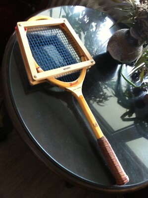 Bancroft Holz Tennisschläger Wood Racket L4 Made in USA