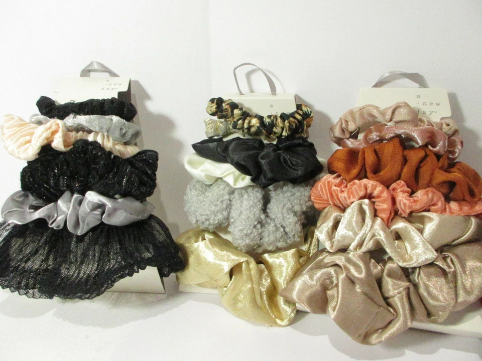 A New Day, Scrunch Twister, Hair Ties, VARIETY colors sizes, TOTAL 30 Twisters - Image 2 of 3