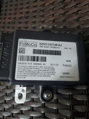 Ford Hcm Module 2019 - 2020 FORD EDGE HCM CONTROL MODULE UNIT K2GT13C148 K2GT14D063 OEM ...