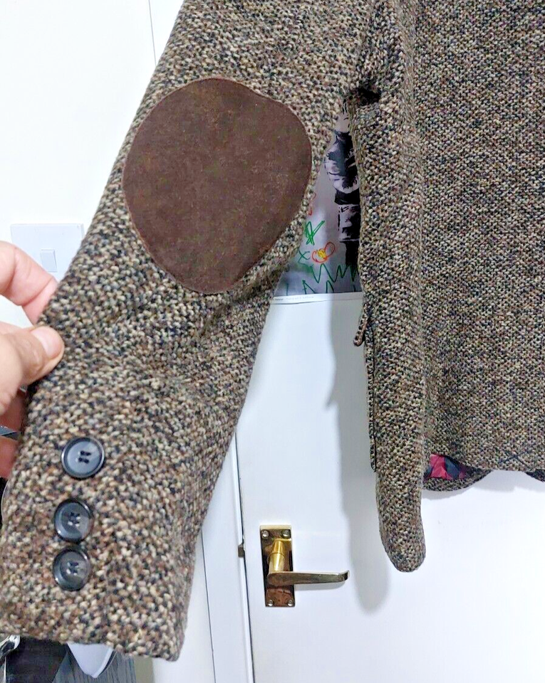 Joe Brown's Outer Limits Men's Tweed Look Wool / Polyester Blend Jacket