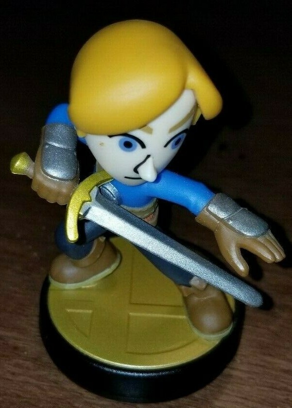 Mii Swordfighter Amiibo Super Smash Bros Ultimate Wii U Nintendo