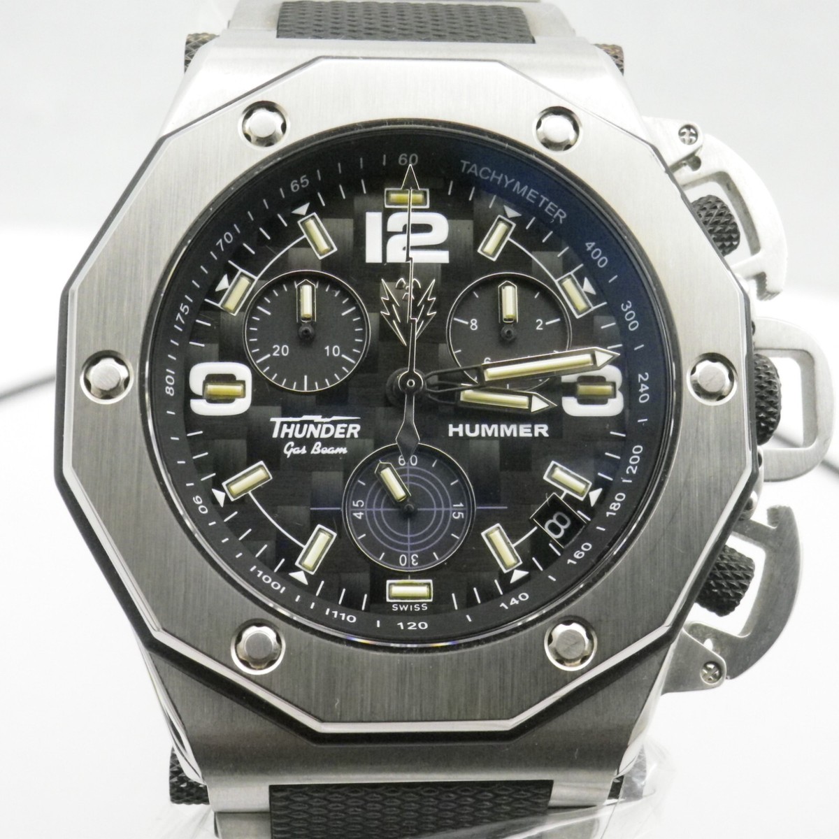 \"rockx hummer pvd \" ケントレーディング rxw ROCKX RXW HUMMER THUNDER クォーツ クロノグラフ チタン SS