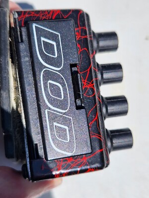 Vintage DOD FX86-B Death Metal Distortion Guitar Effects Pedal