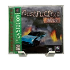 Destruction Derby Greatest Hits PlayStation 1 PS1, CIB, Tested