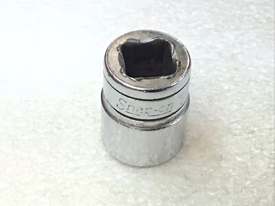 Snap On#FS181 - 9/16 , SAE, 6Pt., 3/8  Dr., Chrome, Shallow Socket-USA-NICE-