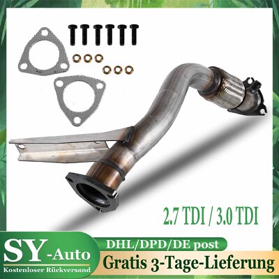 Abgasrohr FlexRohr für Audi A6 Avant (C6) 2.7/3.0TDI Quattro Automatik Hosenrohr