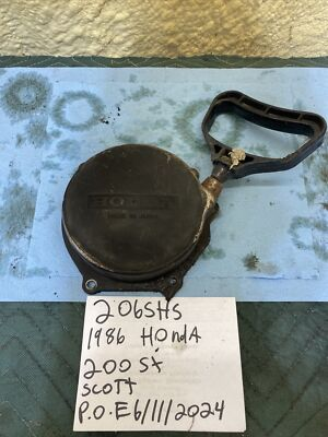 #ad #ad 1986 Honda 200 SX recoil rewind Pull Start 206 $89.25