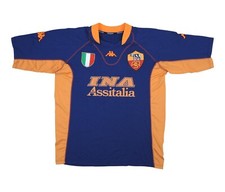 Roma 2001-02 Original Third Football Shirt Soccer Jersey