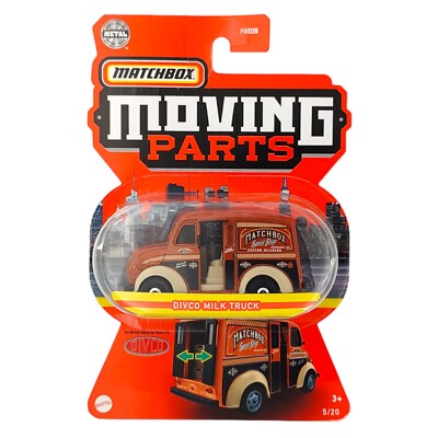 Matchbox GWB48 Moving Parts Divco Milk Truck NEU & OVP