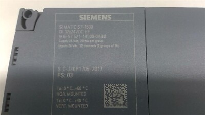 PLC Siemens S7-1500 - DQ 8x24VDC/2A HF (6ES7522-1BF00-0AB0) New Box Open