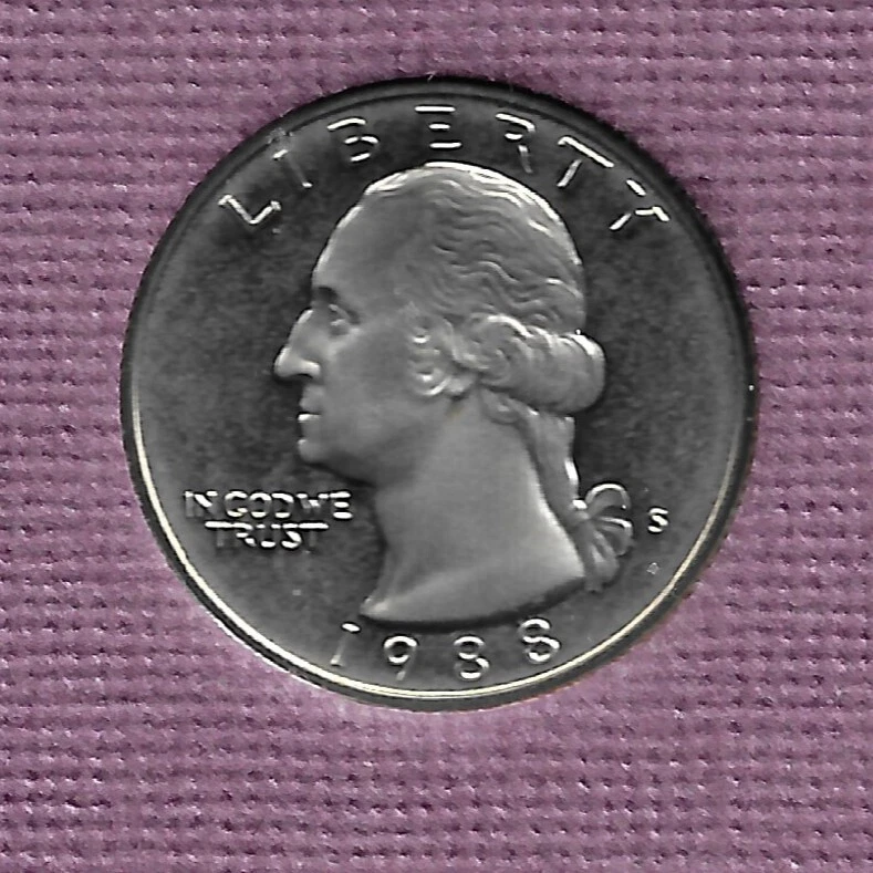 1988年 Pリバティークォーター 1988 P Mint Quarter (Rare) | eBay