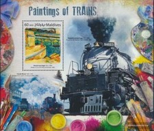 maldives bloc-feuillet 1094 (complète. Edition.) neuf avec gomme originale 2017 