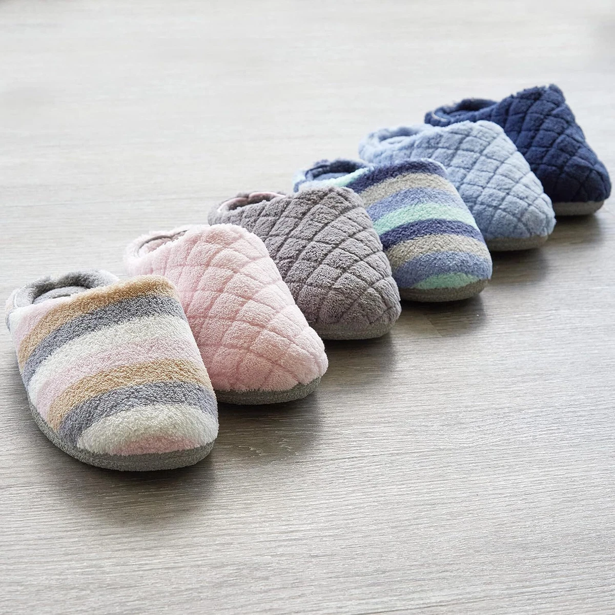 Dearfoams leslie quilted slipper new arrivals