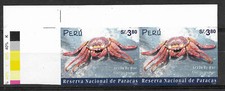 PERU Mi# 1814 PAIR IMPERF. MNH VF