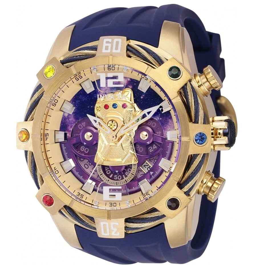 Invicta Infinity Gauntlet Men&#039;s 52mm Limited Ed Watch 37391 | eBay