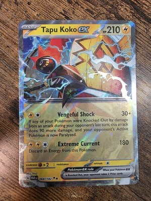 Tapu Koko ex 068/182 SV04: Paradox Rift Holo | eBay