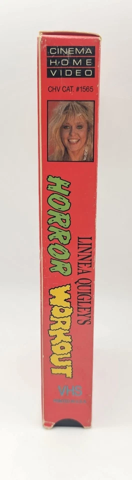 Linnea Quigley's Horror Workout VHS Cassette 1990 Cinema Home Video RARE Foto 3 de 4