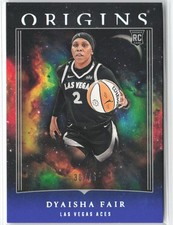 Dyaisha Fair RC Rookie 2024 Panini Origins WNBA Blue #97 /75 Las Vegas Aces