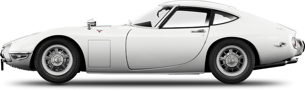 1:18 Japanese cars collection 4 Toyota 2000GT 1967 Hachette model