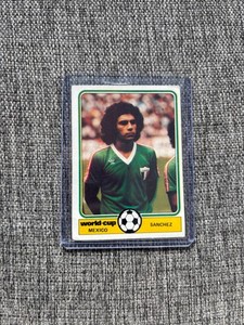 Fiche Onze Mondial card HUGO SANCHEZ MARQUEZ Mexique real