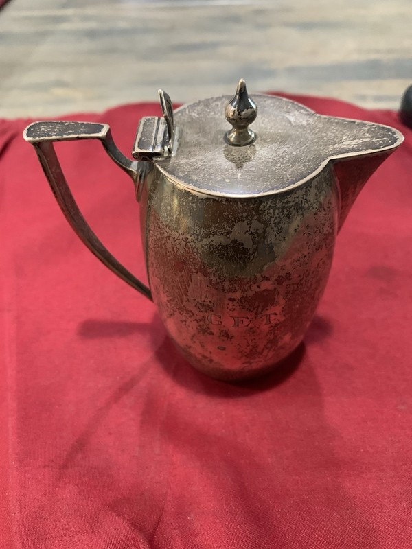 Antique Sterling Silver Creamer Teapot 137 Grams