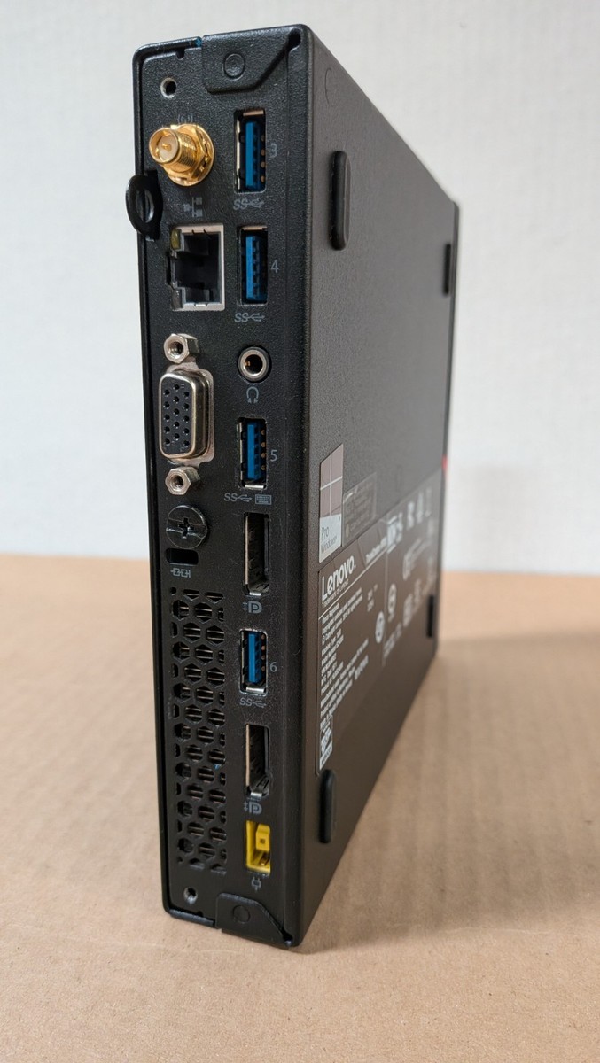 Lenovo ThinkCentre M700 Tiny Mini PC i3-6100T 8GB RAM 256GB SSD