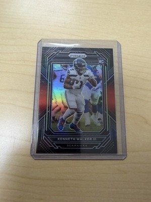 2022 Chronicles Kenneth Walker III Prizm Black-Red /99 SP RC Chiefs Seahawks