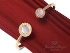Bulgari Armreif Bvlgari Rosegold 750 Größe S Perlmutt roter Karneol 354734 Gold