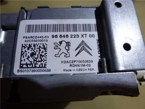 96646223xt Sistema Audio/Radio Cd para CITROEN GRAND C4 PICASSO * 2007 2702 - Imagen 2 de 4