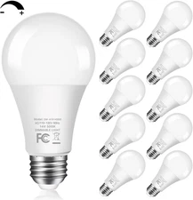 14W 1500LM Dimmable LED Light Bulbs 100 Watt Equivalent Bright A19 LED Bulbs wit