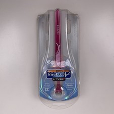 Reach Access Daily Flosser with 22 Disposable Snap-on Heads Pink