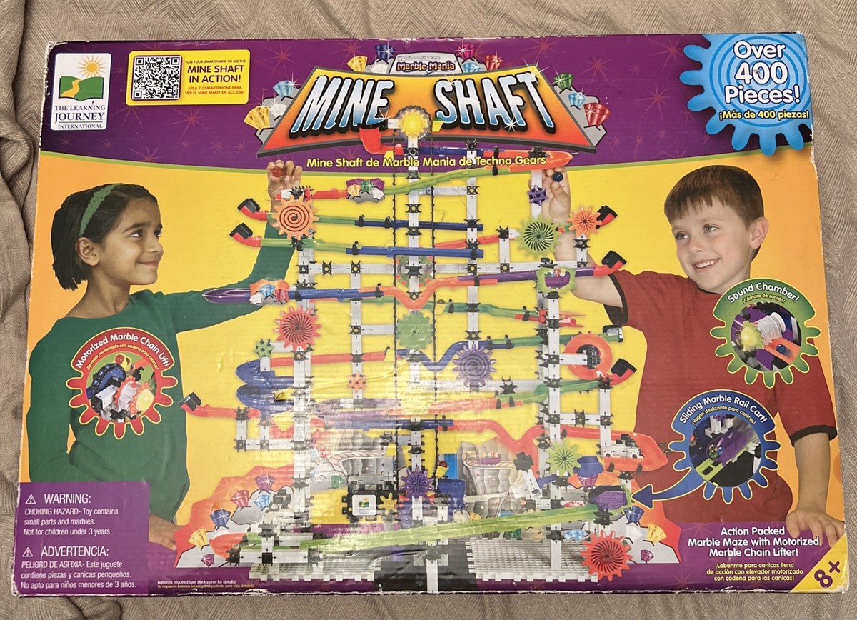 RARE 2012 TECHNO GEARS MARBLE MANIA MINE SHAFT DISCONTINUED NEW IN