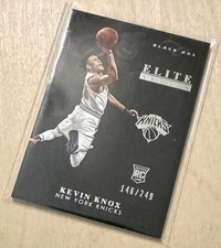 2018-19 Panini Chronicles Elite Series Black Box /249 Kevin Knox #321 RC
