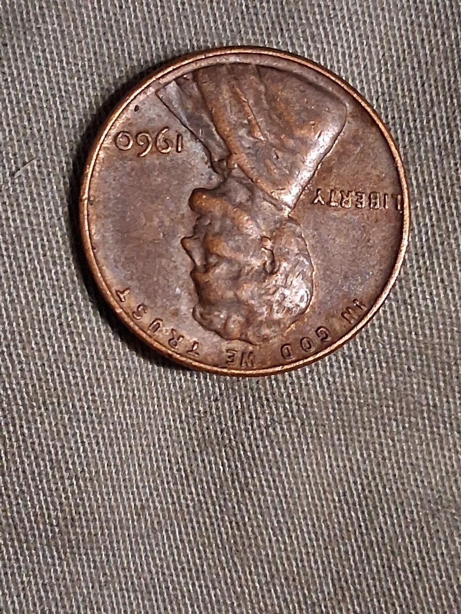 1960- No Mint Mark. Double Die Date. Error Coin Penny Must See | eBay