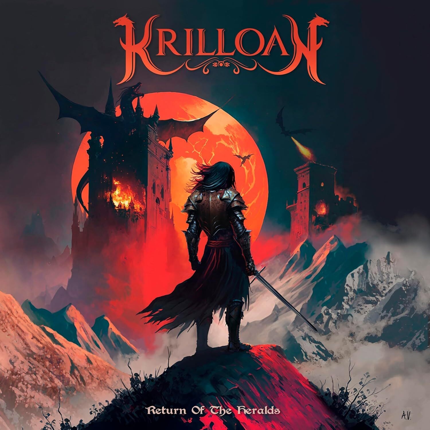 Krilloan Return of the Heralds (Vinyl LP) 12" Album Coloured Vinyl