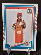 SANIYA RIVERS - 2025 WNBA Donruss #92 Rated Rookie (RC) Connecticut Sun