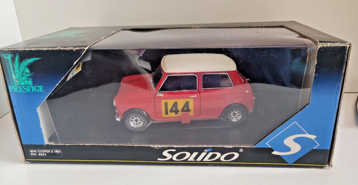 SOLIDO MINI COOPER S 1964 1/16 SOUS COQUE E7
