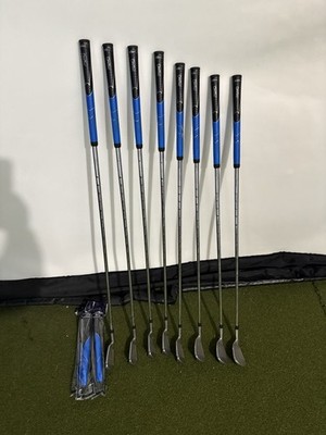 Used RH Ping G Irons 4-UW, Black Dot, AWT 2.0 Stiff Flex Shafts
