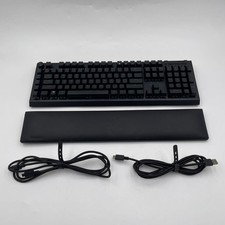 Razer BlackWidow V4 Pro Wired Keyboard Green Switches RZ03-0468 - READ