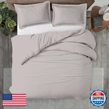 Kotton Culture 1 Pc Duvet Cover King Size-100 Egyptian Cotton 600 Thread Count
