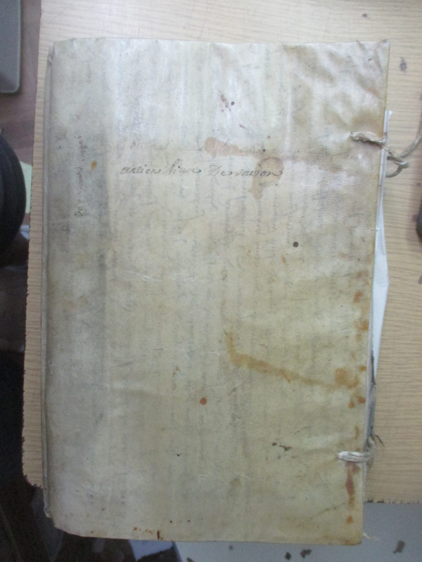 Manuscrit d'un avocat au parlement du Dauphiné, commencé en 1638